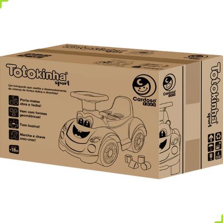 Imagem de Triciclo Totokinha Sport Menina Rosa Cardoso Toys Envio Rápido