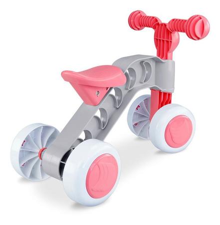 Triciclo Infantil De Equilíbro Toyciclo Rosa - Roma Babies no Shoptime