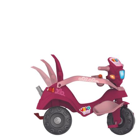 MOTOCA COM PEDAL TATETICO ROSA - Ana Baby Store