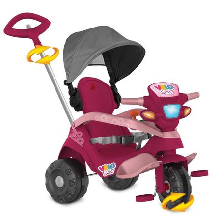 Triciclo Infantil Baby Motoca Passeio Velotrol Criança Pedal