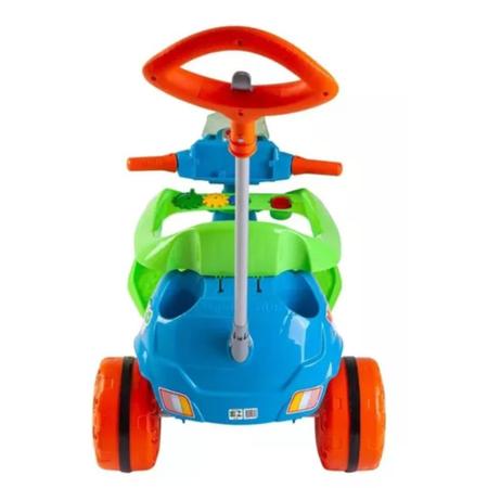 Motoca Infantil Velotrol Haste Passeio Pedal Triciclo Menino