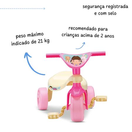 Velotrol triciclo andador com pedal mini moto de brinquedo com tres rodas  motoquinha infantil verde motinha de plastico motoca com empurrador