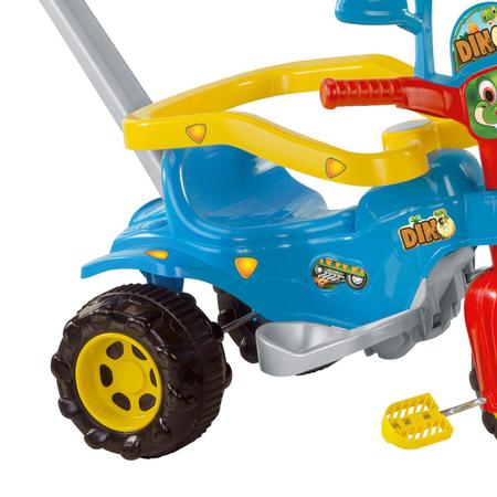 Velotrol Triciclo Motoca Motinha Tico Tico Infantil - Azul