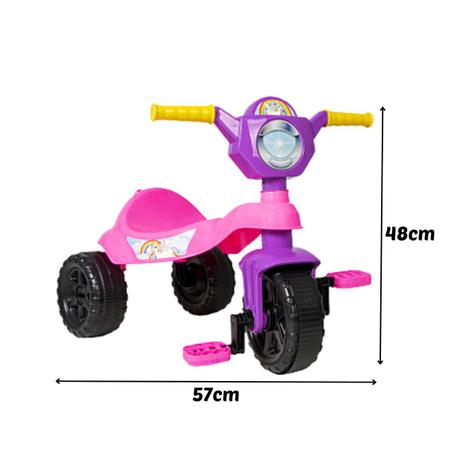 Velotrol Infantil Triciclo Motoca Pedalar Menino Menina