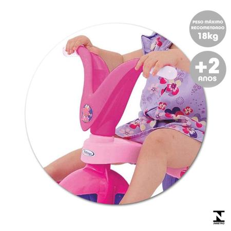 Riachuelo  Triciclo Infantil Pink Pet 3 em 1 Xalingo