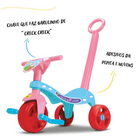 Triciclo Escolar 3 Roda Velotrol Motoca Infantil