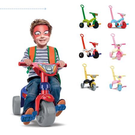 triciclo velotrol feminino infantil andador com tres rodas velocipede de  menina motinha mini moto - Samba Toys - Velotrol e Triciclo a Pedal -  Magazine Luiza