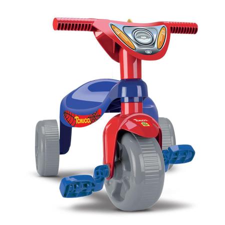 Triciclo motoca herois Thuco brinquedo infantil para meninos meninas Samba  Toys - Velotrol e Triciclo a Pedal - Magazine Luiza
