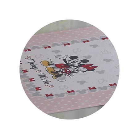 Imagem de Trilho De Mesa Estampado Dohler Limpa Fácil Mickey e Minnie 08 35x100cm