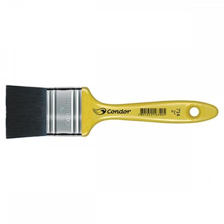 Trincha Condor 714 B 3/4 Amarela . / Kit C/ 12 Unidades Imagem de Trincha Condor 714 B 3/4 Amarela . / Kit C/ 12 Unidades