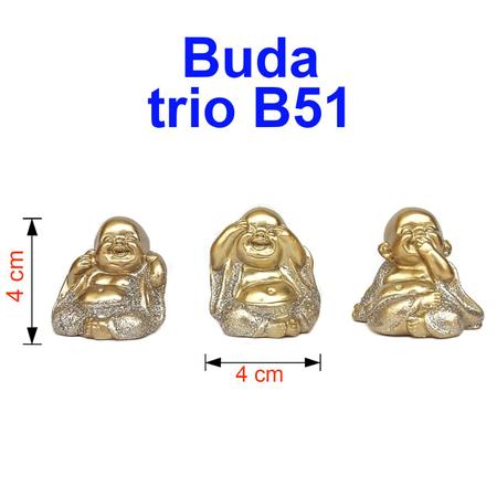 Imagem de Trio buda decorativo Enfeite Resina  Meditando kit com 3 modelo a escolher Budismo Sabedoria Monge Hindu  Sábio Bebê Ceg