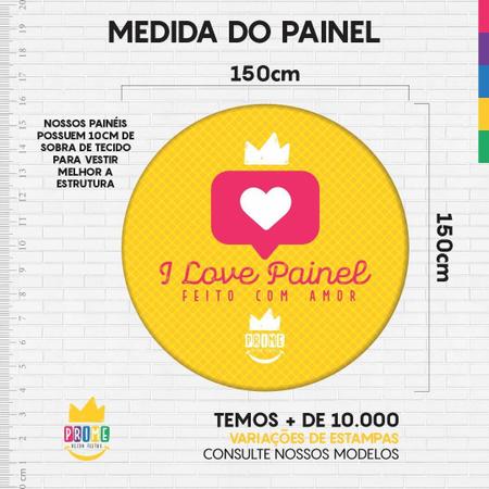 Imagem de Trio Capa Cilindro + Painel Redondo 3D Girassol 1,50M Veste