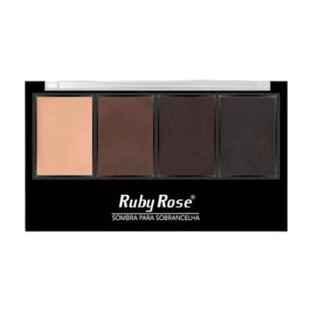 Trio De Sombra Para Sobrancelha Com Primer Ruby Rose Imagem de Trio De Sombra Para Sobrancelha Com Primer Ruby Rose