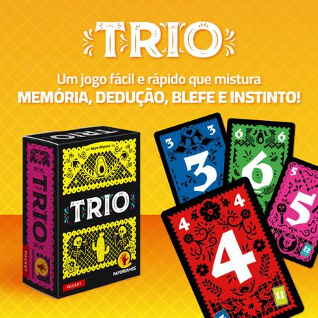 Jogo de Cartas Card Game Pega em 6! - Papergames - Paper Games - Jogos de  Cartas - Magazine Luiza