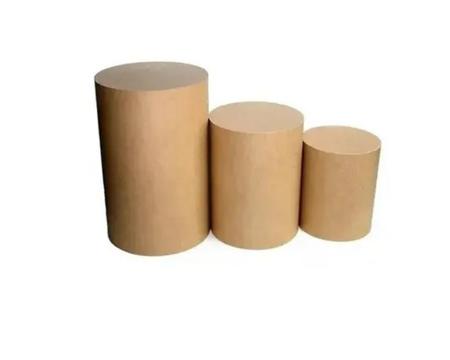 Imagem de Trio Kit 3 Mesas Cilindro P, M, G Mdf Reforçado Decoração - STILO MDF