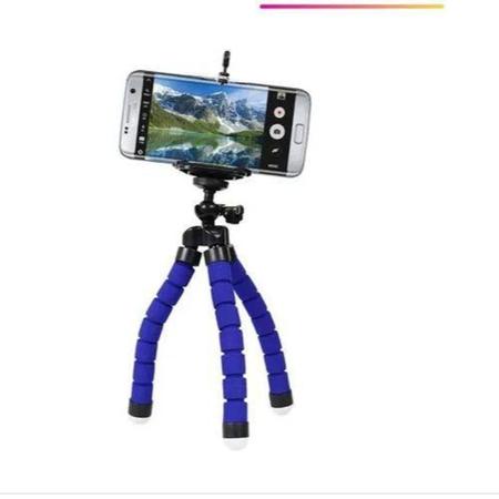 Imagem de Tripé Flexível Articulado Suporte Celular Selfie Câmera It-blue