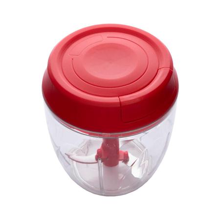 Processador Triturador Grande Manual Cordinha de Alimentos 5 Lâminas com  Batedor 850ml - Trik Trak Utilidades - Tudo para seu lar!