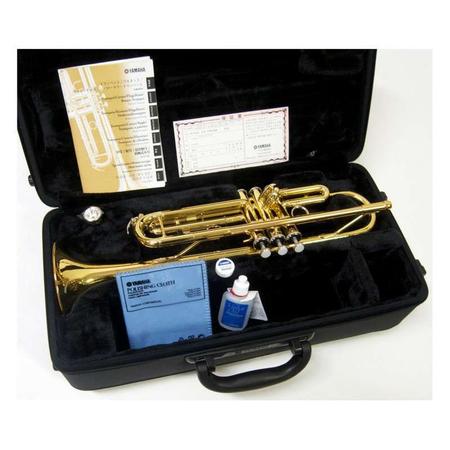 Imagem de Trompete YTR 3335 CN Laqueado Dourado com Case Yamaha