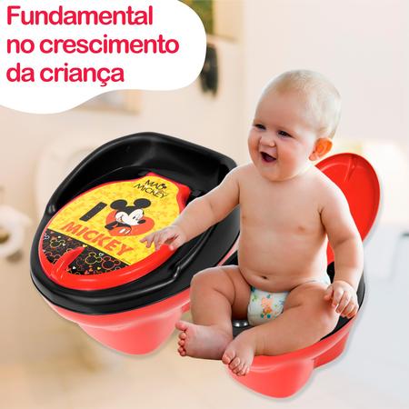 Imagem de Troninho Pinico Peniquinho Infantil Menino Mickey Disney - Styll Baby