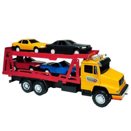 Caminhão Cegonha Truck Com Frota de Carrinhos 497 Lider Brinquedos -  TudodeFerramentas - Levando Praticidade ao seu Dia a Dia