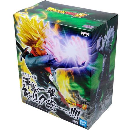 Boneco Dragon Ball Super Trunks Galick Gun Super Saiyajin Banpresto