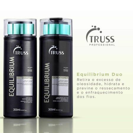 Imagem de Truss equilibrium shampoo e condicionador e máscara blond e uso obrigatório