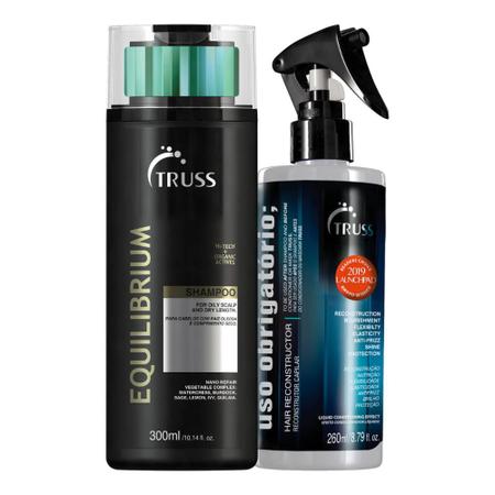 Imagem de Truss Kit Shampoo Equilibrium + Uso Obrigatório (2 Produtos)