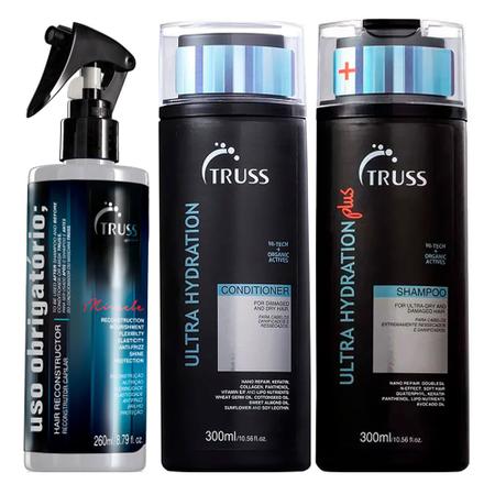 Imagem de Truss Ultra Hydration Kit  Shampoo + Condicionador + Uso Obrigatório