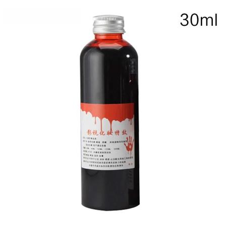 Imagem de Tubo de gel sangue falso, horror fantasia vestido, Ferramenta de Halloween, 30-100ml