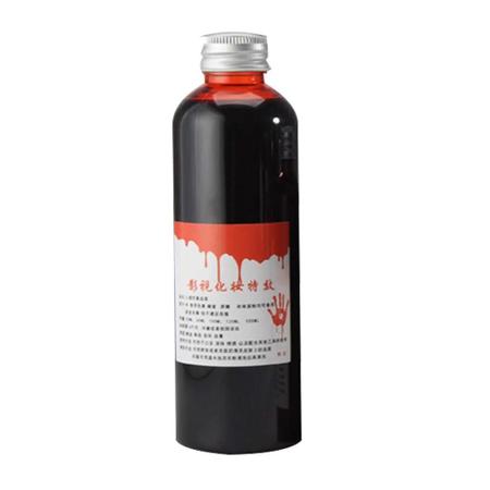 Imagem de Tubo de gel sangue falso, horror fantasia vestido, Ferramenta de Halloween, 30-100ml