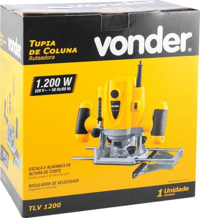 Imagem de Tupia Manual de Coluna Elétrica 220V TLV 1200 Vonder