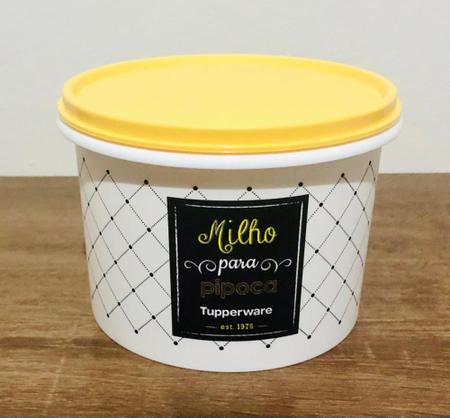 Tupperware caixa milho para pipoca bistrô 1kg Imagem de Tupperware caixa milho para pipoca bistrô 1kg