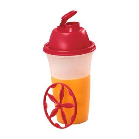 Imagem de Tupperware Copo Medidas Quick Shake 500ml Hélice Tampa