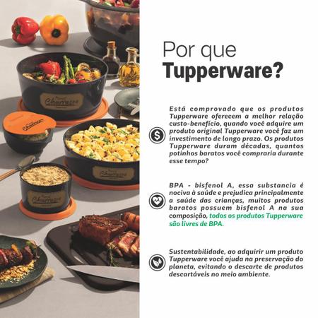 Imagem de Tupperware Original  Kit Ilúmina 3 Peças Churrasco