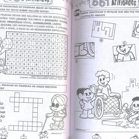 Livro Infantil 501 Desenhos Pintar Turma Da Mônica Culturama