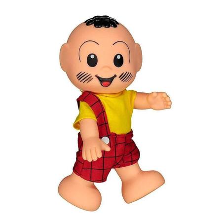 Imagem de Turma da Mônica Cascão Vinil 23cm Sid Nyl Boneco Clássico