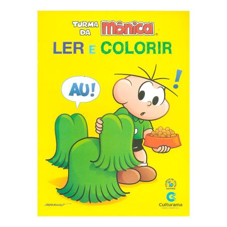 Revista de Colorir Turma da Monica