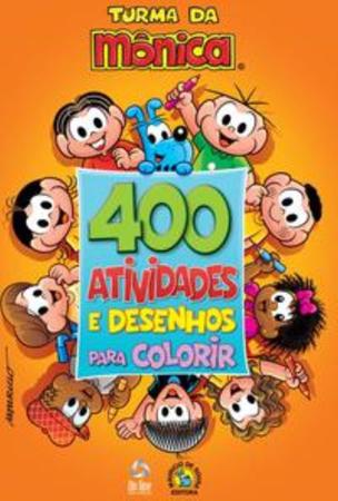 Turma Da Mônica - Livro 400 atividades e desenhos para colorir - Livro de  Colorir - Magazine Luiza