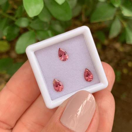 Imagem de Turmalina Rosa Gota SET 1,20ct