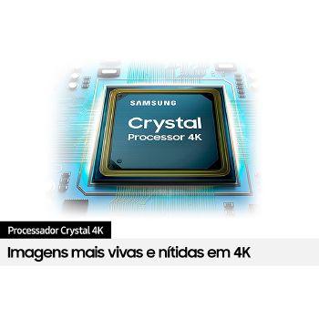 Imagem de Tv 43p Samsung Crystal Smart 4k Comando Voz - Un43cu7700gxzd