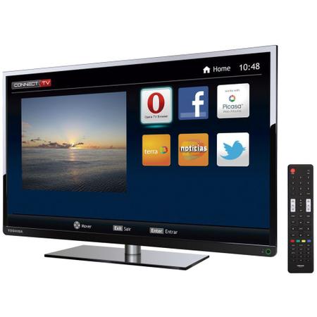 Smart TV LED Tela 32 HD Toshiba L2800 2 HDMI 1 USB Wi-Fi Integrado  Conversor Digital - Semp Toshiba - Smart TV - Magazine Luiza