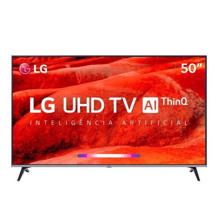 Imagem de TV Smart LG 50" ThinQ AI HDMI USB Wi-Fi Bluetooh UHD 4K 3840 x 2160 50UM751C