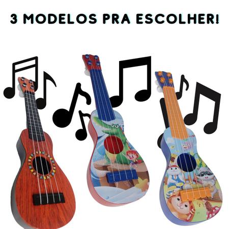 Imagem de Ukelele De Brinquedo Infantil De Nylon Introdução Musical para Crianças