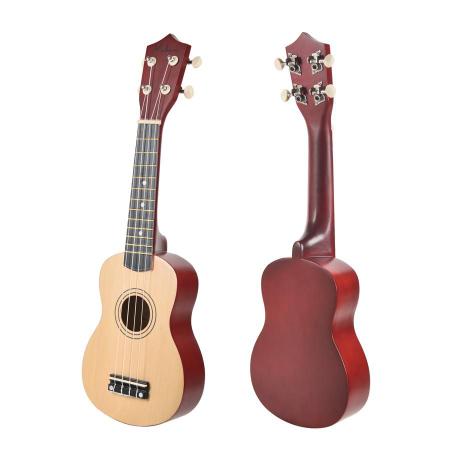 Imagem de Ukulele Acústico Soprano Com Capa Afinador E Palhetas Makanu