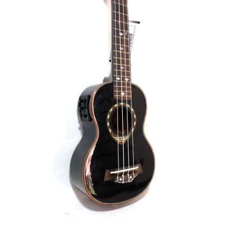 Imagem de Ukulele akahai ronsani iz-21e elétrico soprano bk