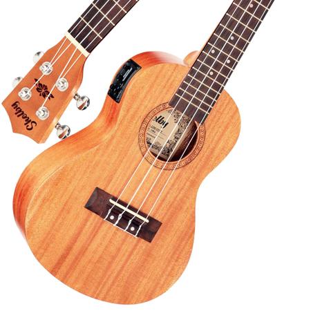 Ukulele Concert El trico SU23ME STNT Mogno Shelby Ukulele