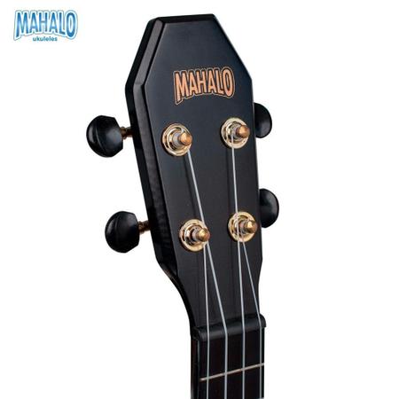 Imagem de Ukulele mahalo soprano - skull head - brilha no escuro