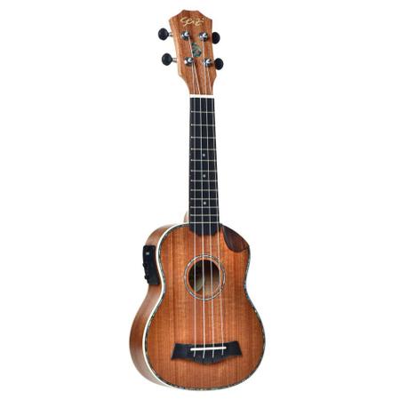 Imagem de Ukulele seizi maui crush soprano eletrico bag - sapele