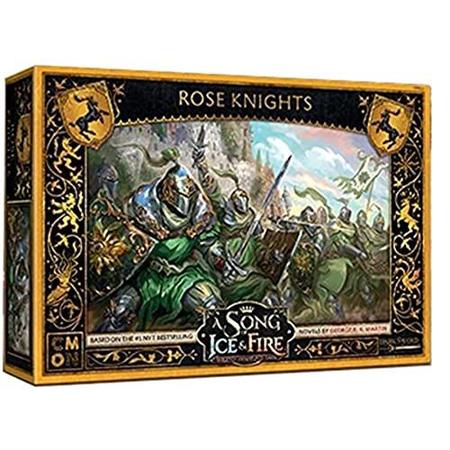 Uma canção de gelo e miniaturas de mesa de fogo Rose Knights Caixa de Jogo  de Estratégia para Adolescentes e Adultos Idade 14+ 2+ Jogadores Tempo  médio de jogo 45-60 minutos Feito