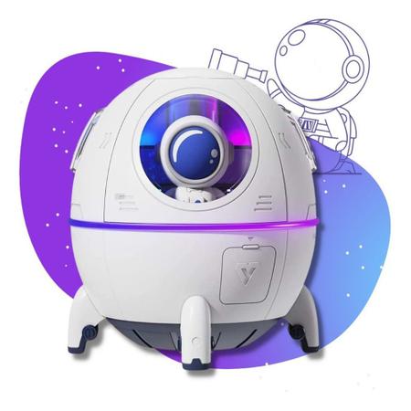 Umidificador De Ar Cápsula Espacial Névoa Refrescante Calor - OI VIDA Imagem de Umidificador De Ar Cápsula Espacial Névoa Refrescante Calor